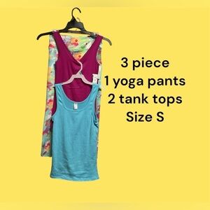 3 PC YOGA SET SIZE SMALL